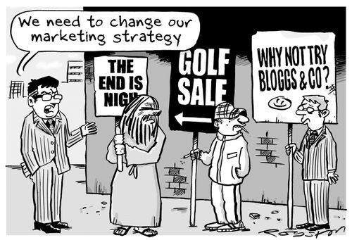 'We need to change our marketing strategy.'