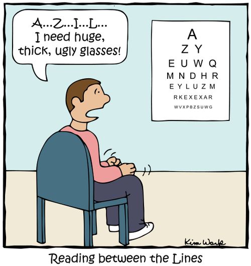Reading between the Lines.