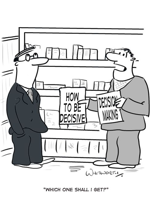 'Which one shall I get?'