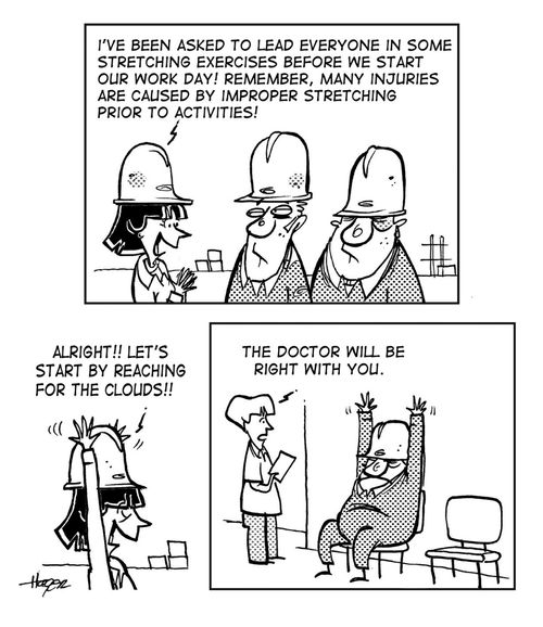 Safety - Stretching Exercises.