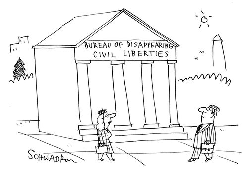 Bureau of Disappearing Civil Liberties.