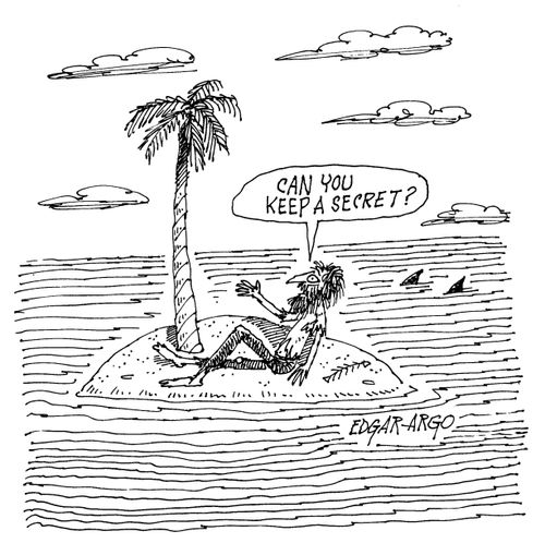 'Can you keep a secret?'
