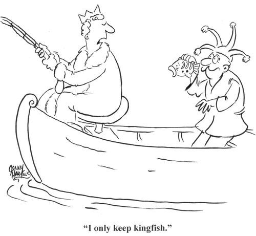 'I only keep kingfish.'
