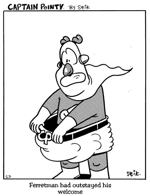 Captain Pointy No.51 - Outstayed welcome