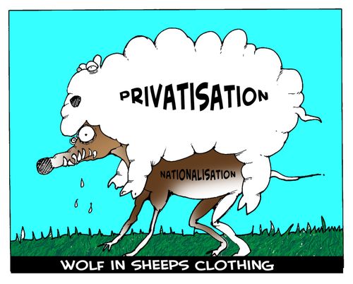 Wolf in sheep's clothing