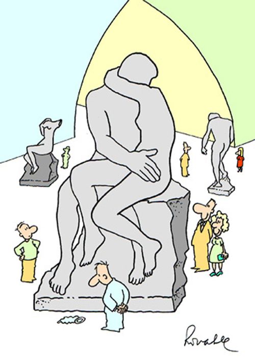 Rodin & condom.