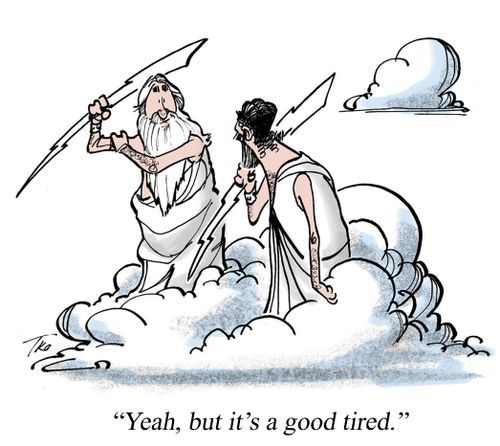 It's a Good Tired.