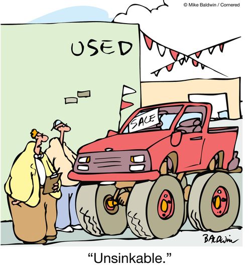 'Unsinkable.'