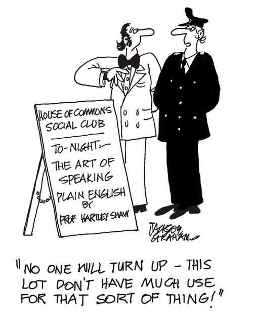 'No one will turn up-this lot don't have much use for that sort of thing!'
