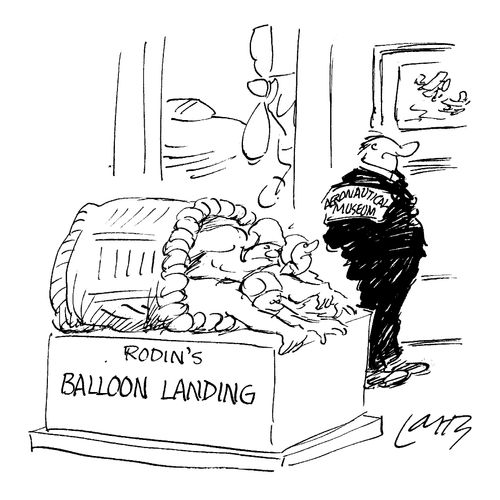 Rodin's Balloon Landing