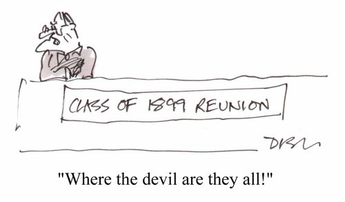 "Where the devil are they all!"