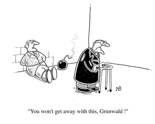 'You won't get away with this Granwald'