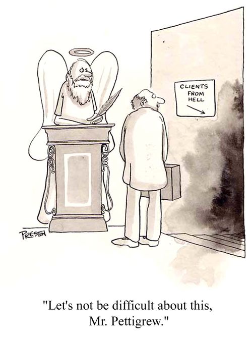 'Let's not be difficult about this, Mr. Pettigrew.'