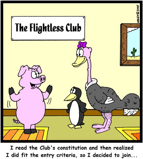 'I read the Club's constitution and then realized I did fit the entry criteria, so I decided to join...'