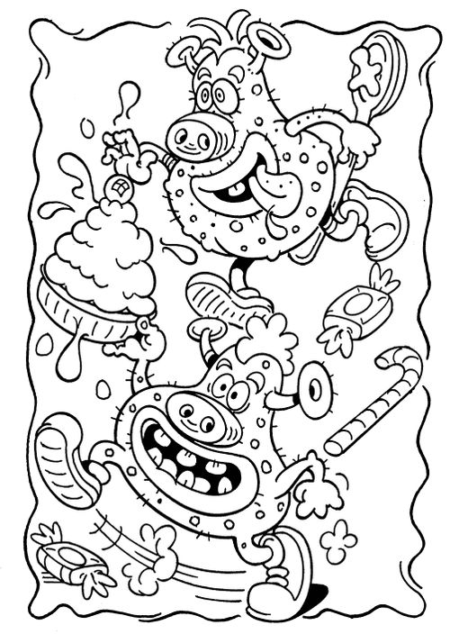 Monster Food Fight.