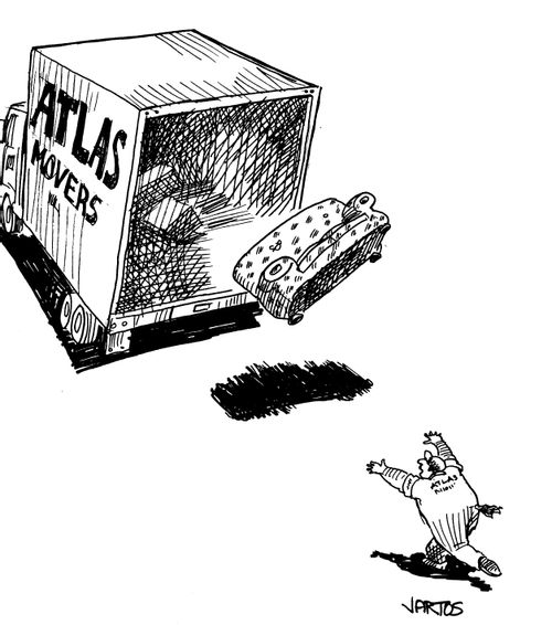 Careless movers.