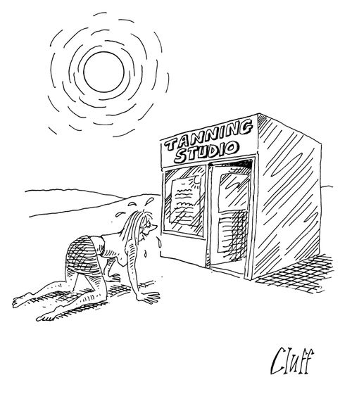 Tanning studio.