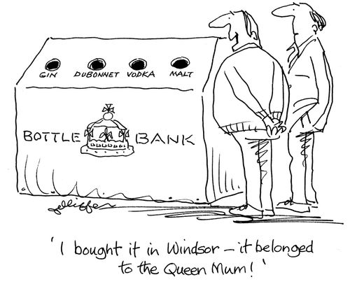 'I bought it in Windsor - it belonged to the Queen Mum!'