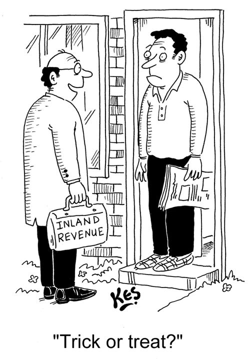 'Trick or treat?'