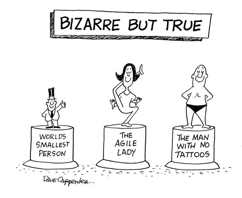 Bizarre But True.