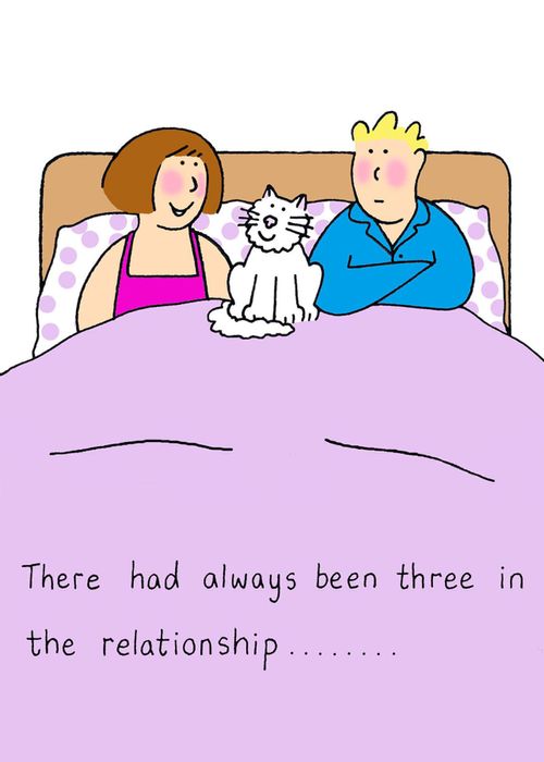 There had always been three in the relationship...