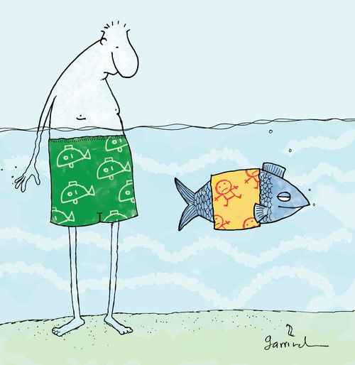 Bathing suit.