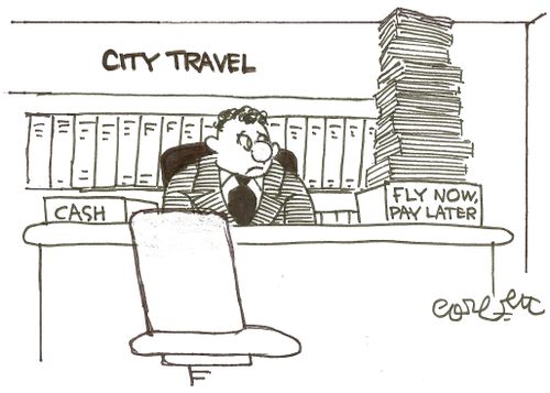 City Travel: 'cash...fly now, pay later'