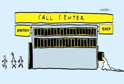 Call Center. 