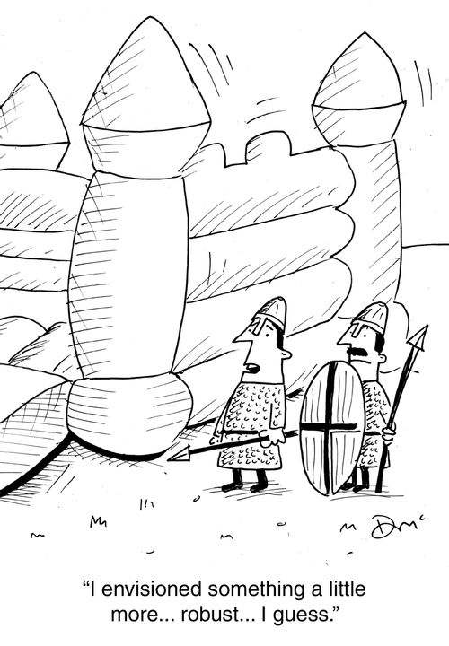 'I envisioned something more robust'