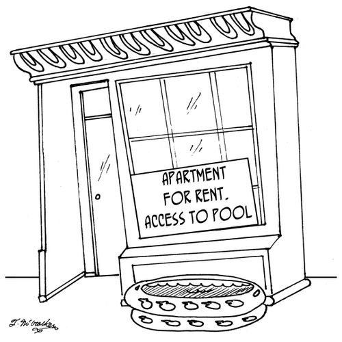 Apartment for Rent. Access to Pool.