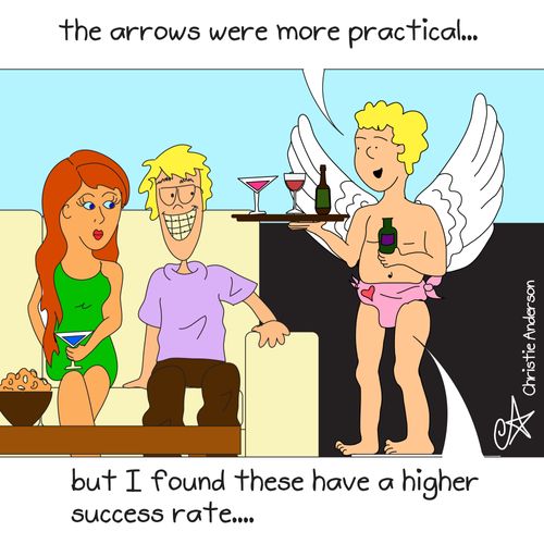 'The arrows were more practical,,,,but I found these have a higher success rate,'