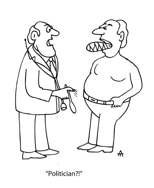 'Politician?!'