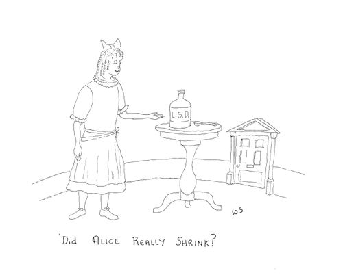 Did Alice really shrink?