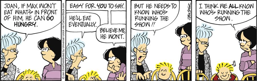 'I think we all know who's running the show.'