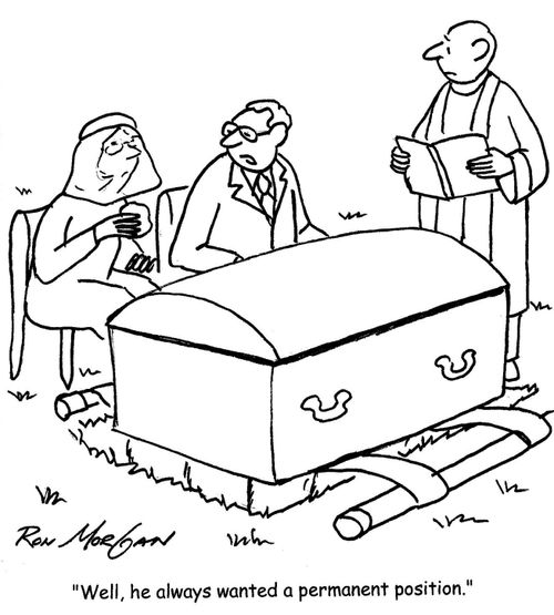 'Well, he always wanted a permanent position.'