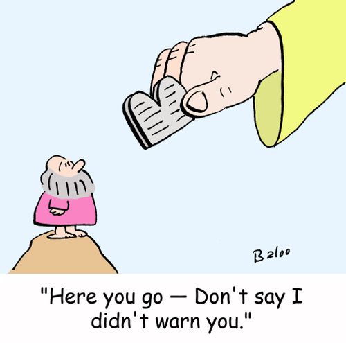 'Here you go -- Don't say I didn't warn you.'