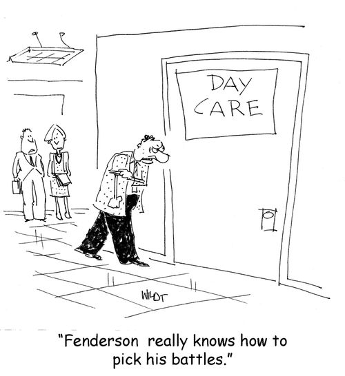 Fenderson really knows how to pick his battles.