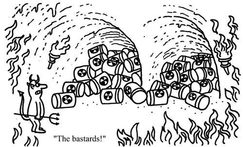 "The bastards!"