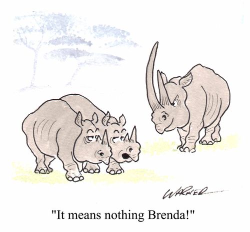 "It means nothing Brenda"
