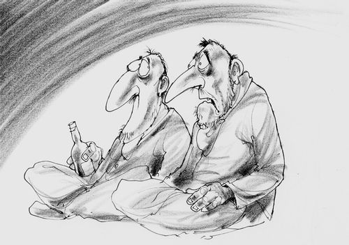 Two drunks