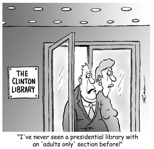 The Clinton Library.
