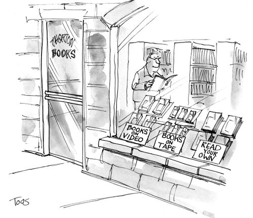 BOOKS ON VIDEO/BOOKS ON TAPE/READ YOUR OWN.