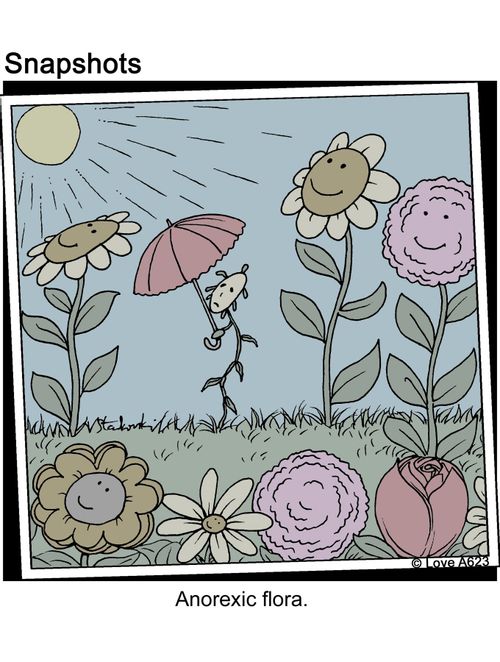 Anorexic flora.