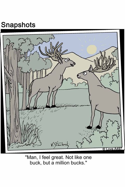 'Man, I feel great. Not like one buck, but a million bucks.'