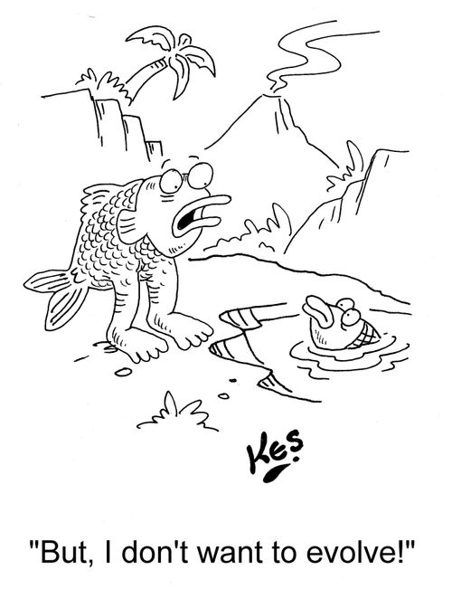 'But, I don't want to evolve!'