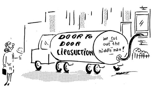 Door-to-Door Liposuction.