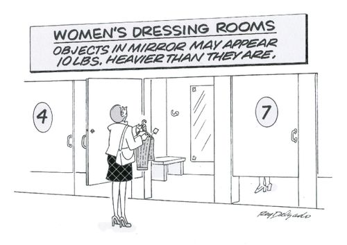 Womens dressing rooms.