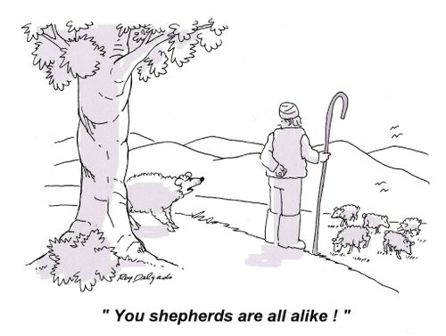 'You shepherds are all alike!'