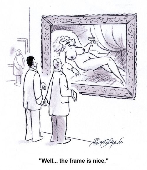 'Well... the frame is nice.'