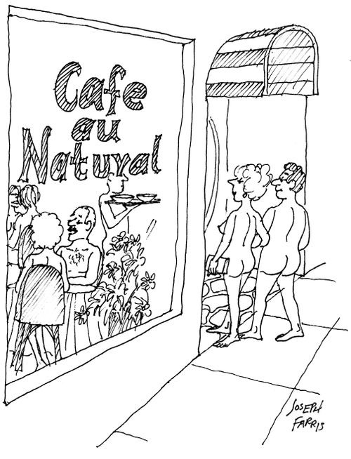 Cafe au Natural.